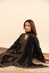 2 Piece  Silk Embroidered (FL0018)